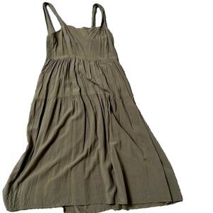 Shein olive green dress